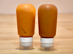 Squeeze tubes for dog training