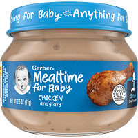 Gerber meat baby food is a great option for dogs with sensitive stomachs. 